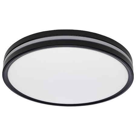 Nuvo 15 Inch Surface Mount with Night Light, 5 CCT Selectable, Matte Black Finish 62/1693